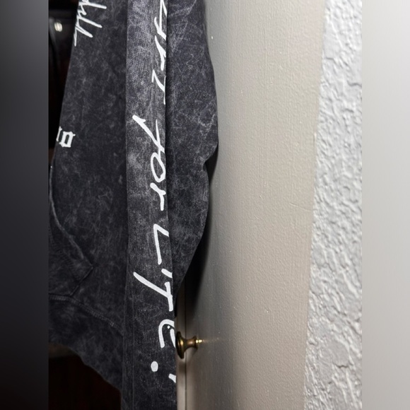 Ed Hardy X Acid Washed Oversized Tiger Hoodie. Large - Picture 5 of 8